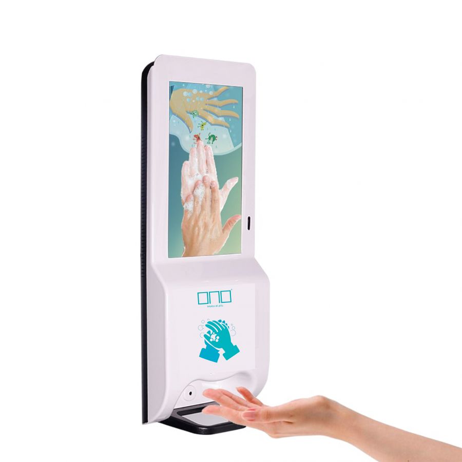 ONO Safety Dispenser digital signage