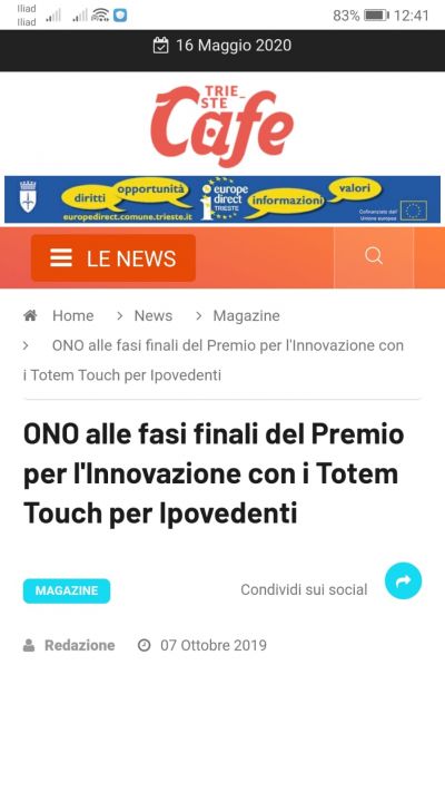 Finale Premio per l'Innovazione